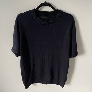 Massimo Dutti Short Sleeve Sweater